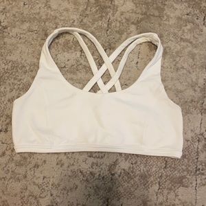 Ivivva Girls White Sports Bra